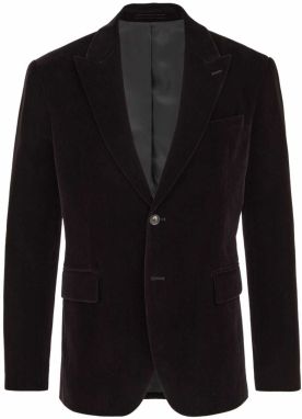 WE Fashion Sako  tmavohnedá