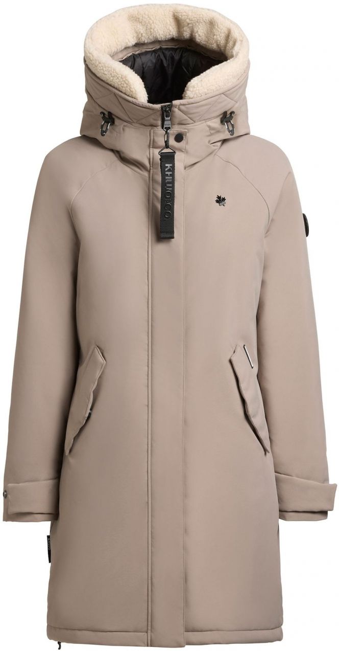 khujo Zimný kabát 'Semie3'  tmavošedá