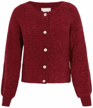 Usha Kardigán  burgundská