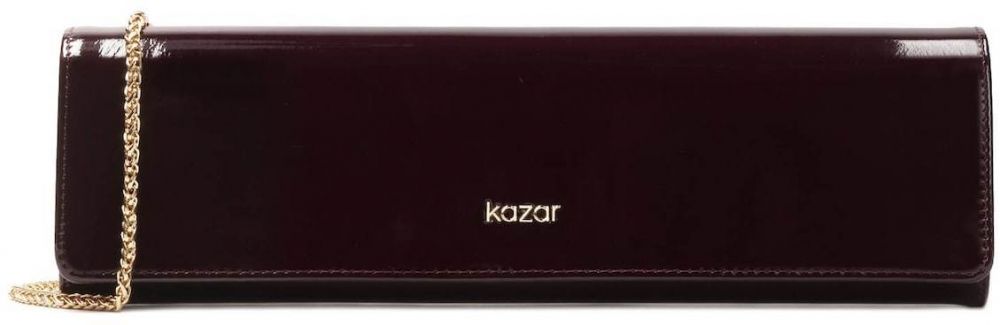 Kazar Listová kabelka  bordová