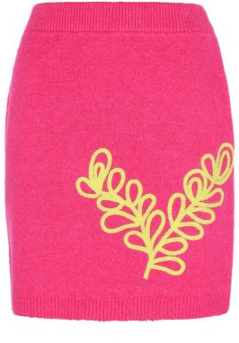 IZIA Sukňa 'Fashion Look'  žltá / svetloružová