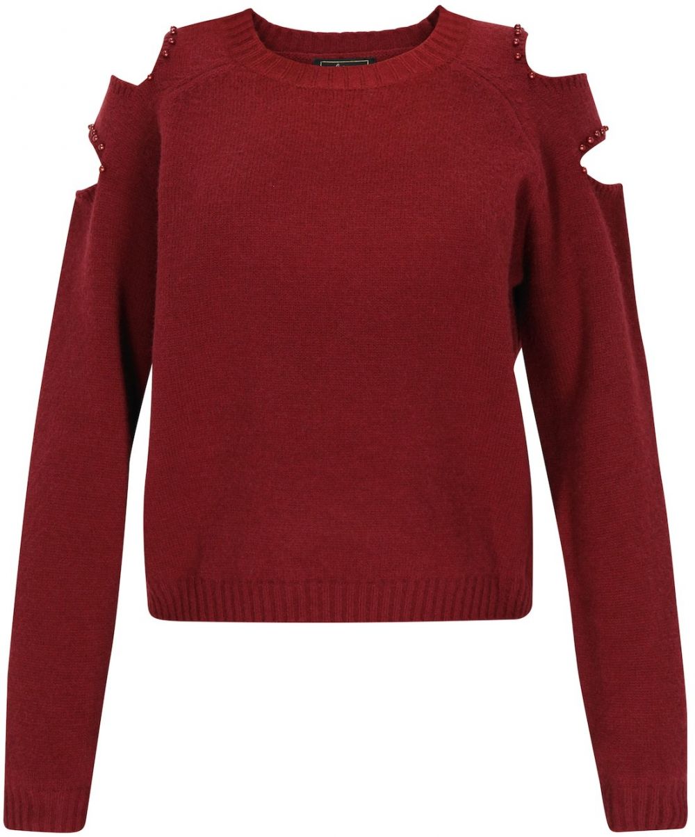 faina Sveter  karmínovo červená