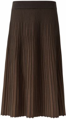 COMMA Sukňa  tmavohnedá