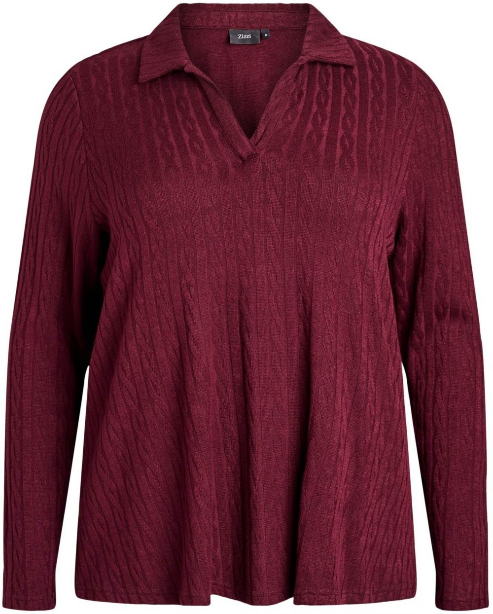Zizzi Sveter  tmavočervená