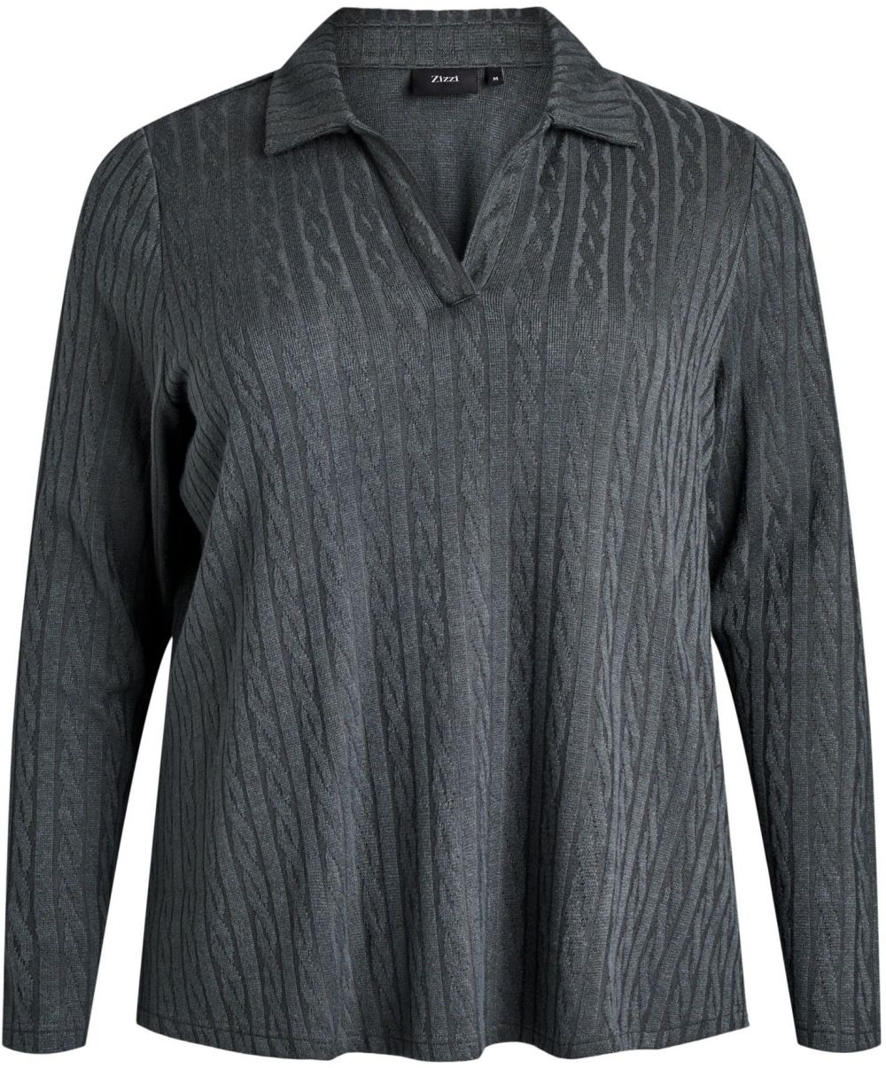 Zizzi Sveter  tmavosivá