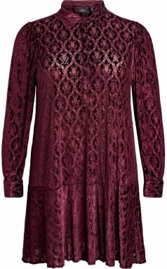 Zizzi Šaty 'ETULIPY'  vínovo červená