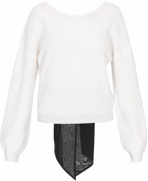 faina Sveter  čierna / šedobiela