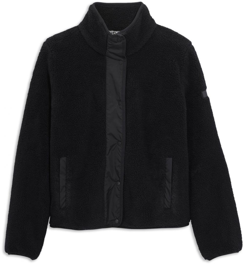 AIGLE Flisová bunda  čierna