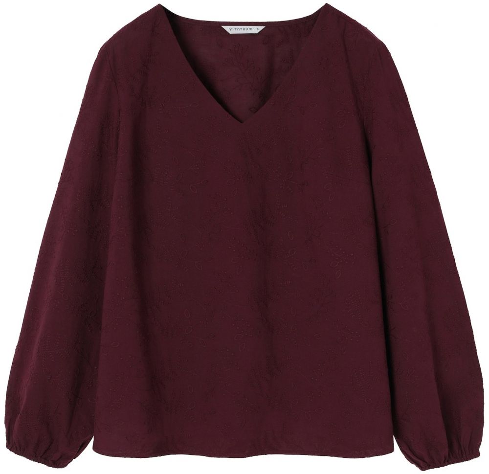 TATUUM Blúzka 'Teria'  vínovo červená