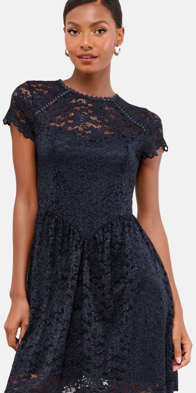 Lipsy Šaty  námornícka modrá