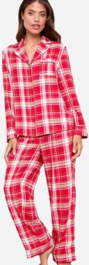 Lipsy Pyžamo  citrónová / brusnicová / svetločervená / biela