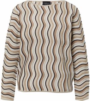 s.Oliver Sveter  béžová / zmiešané farby