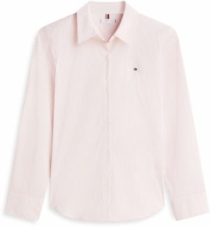 TOMMY HILFIGER Blúzka 'ESS'  ružová / biela