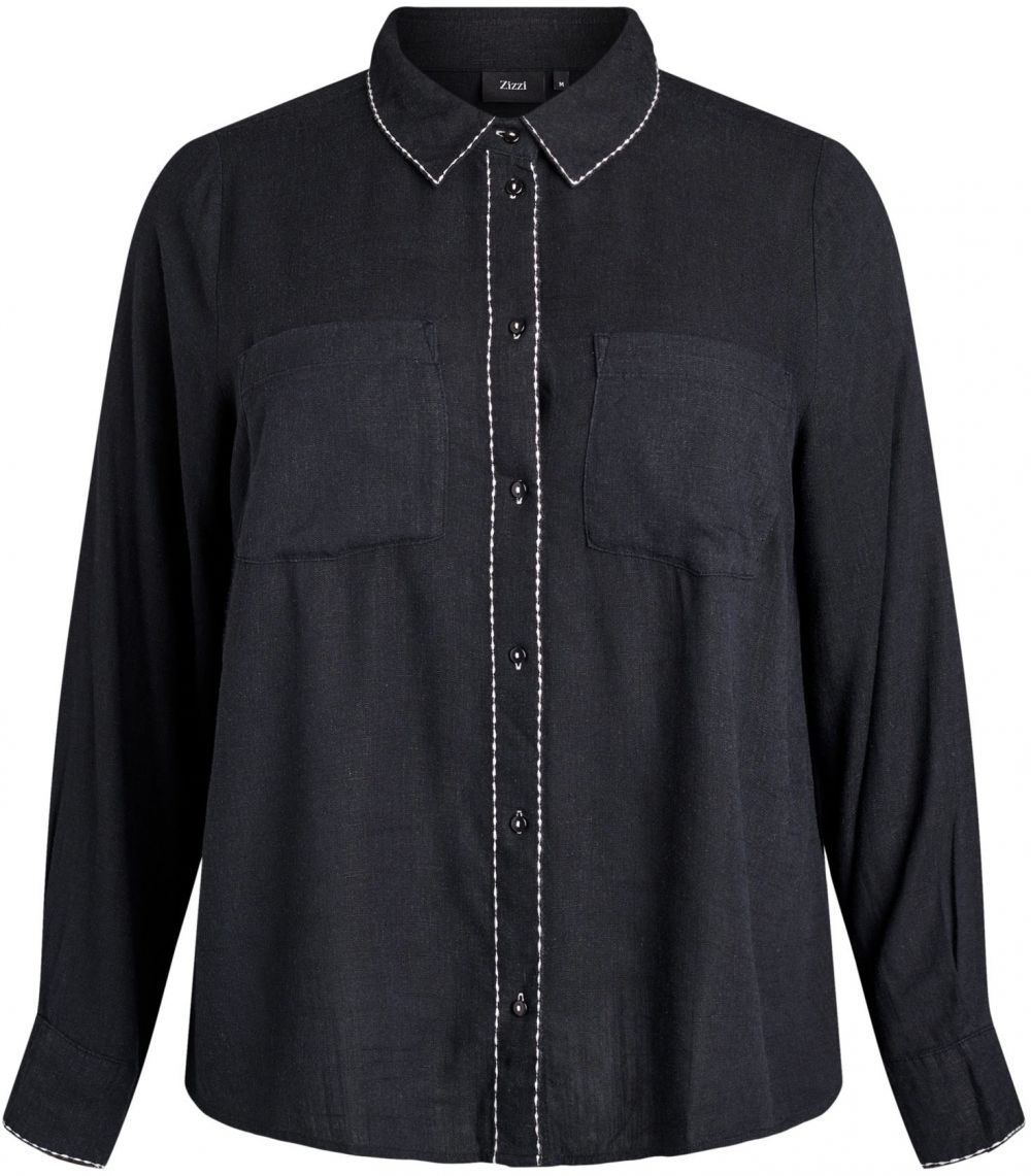 Zizzi Blúzka 'Esmile'  čierna