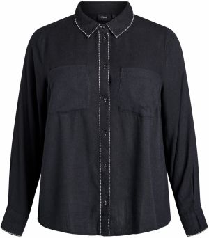 Zizzi Blúzka 'Esmile'  čierna