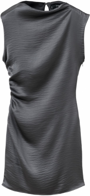 MANGO Šaty 'SORI'  tmavosivá