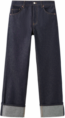 MANGO Džínsy 'Mina'  tmavomodrá