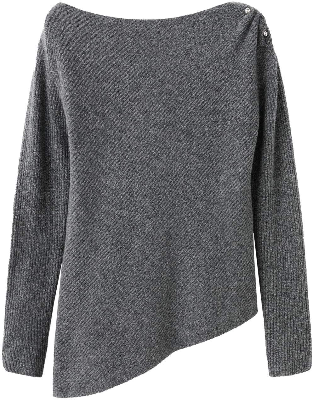 MANGO Sveter 'MIRO'  antracitová