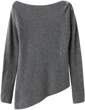 MANGO Sveter 'MIRO'  antracitová