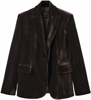 MANGO Blejzer 'COMBI'  tmavohnedá