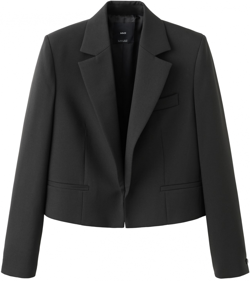 MANGO Blejzer 'GARBO'  čierna