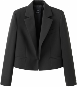 MANGO Blejzer 'GARBO'  čierna