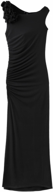 MANGO Večerné šaty 'XROSA'  čierna