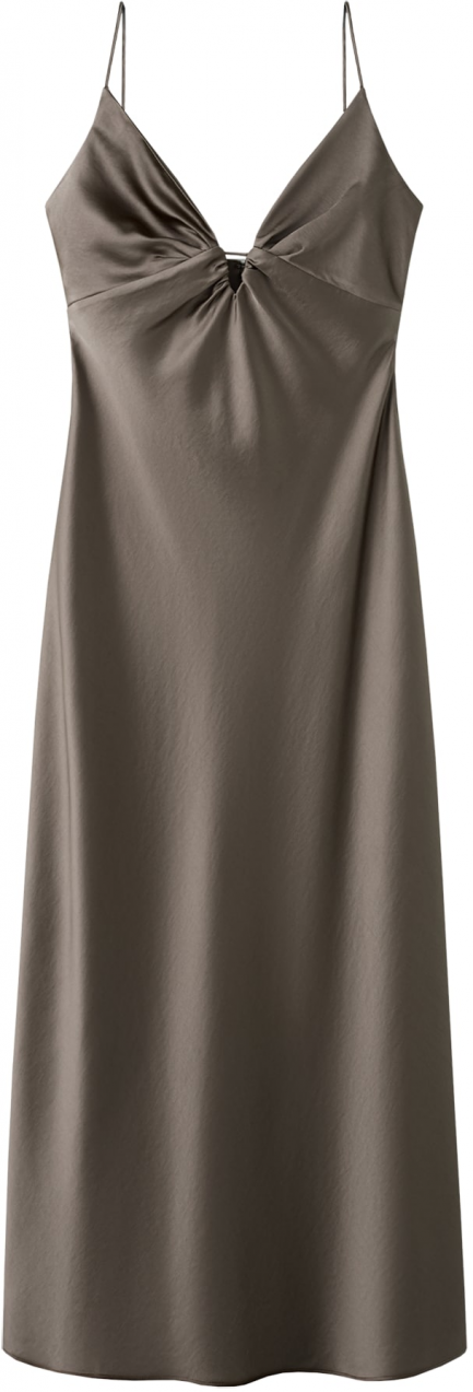 MANGO Šaty 'Victory'  sivá