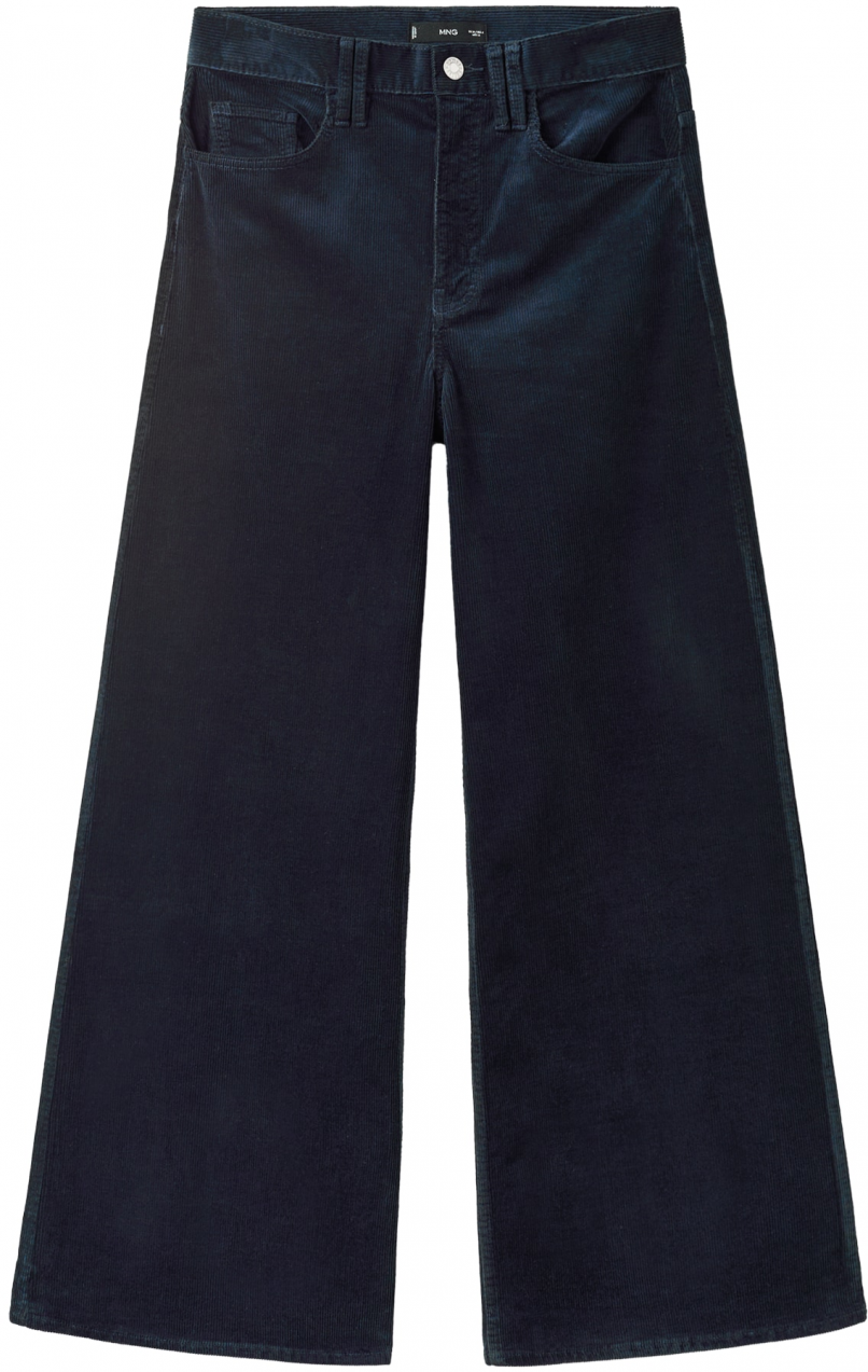 MANGO Nohavice 'CARMENP'  námornícka modrá