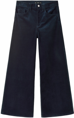 MANGO Nohavice 'CARMENP'  námornícka modrá