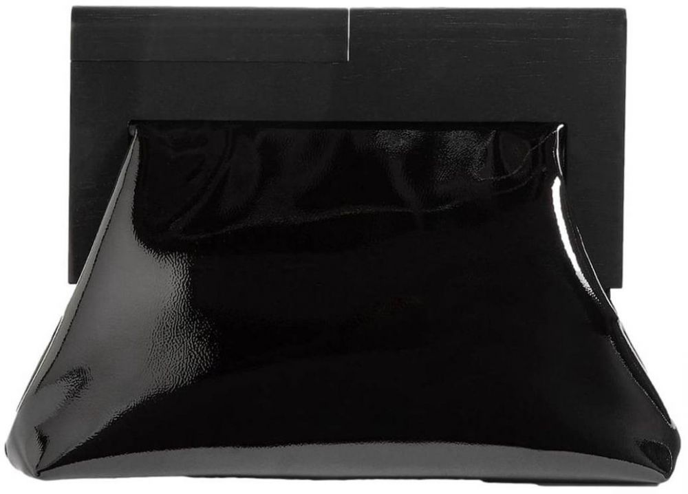 Lipsy Listová kabelka  čierna