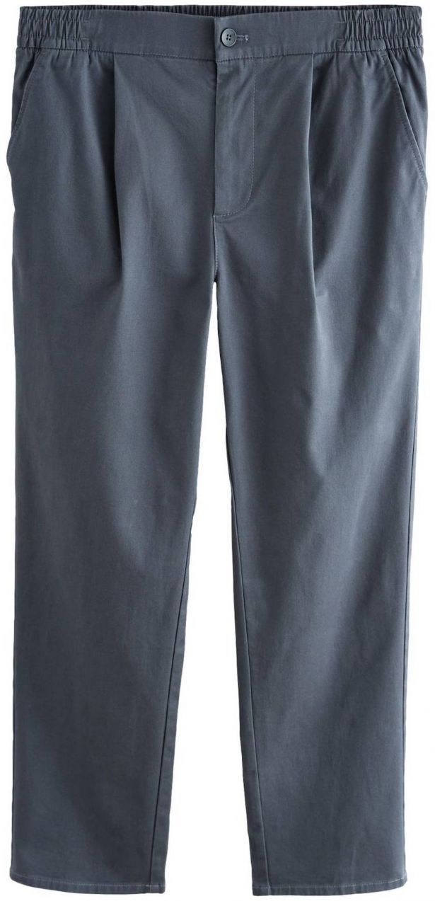 Next Chino nohavice  dymovo modrá