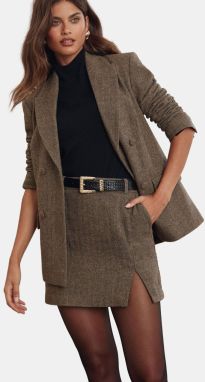 Lipsy Blejzer  sivá / tmavošedá