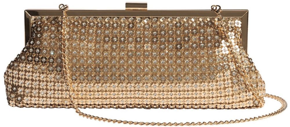 Friends Like These Listová kabelka  zlatá