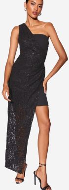 Lipsy Šaty  čierna