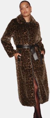 Lipsy Prechodný kabát  béžová / hnedá