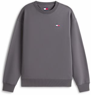 Tommy Jeans Mikina  námornícka modrá / tmavosivá / červená / biela