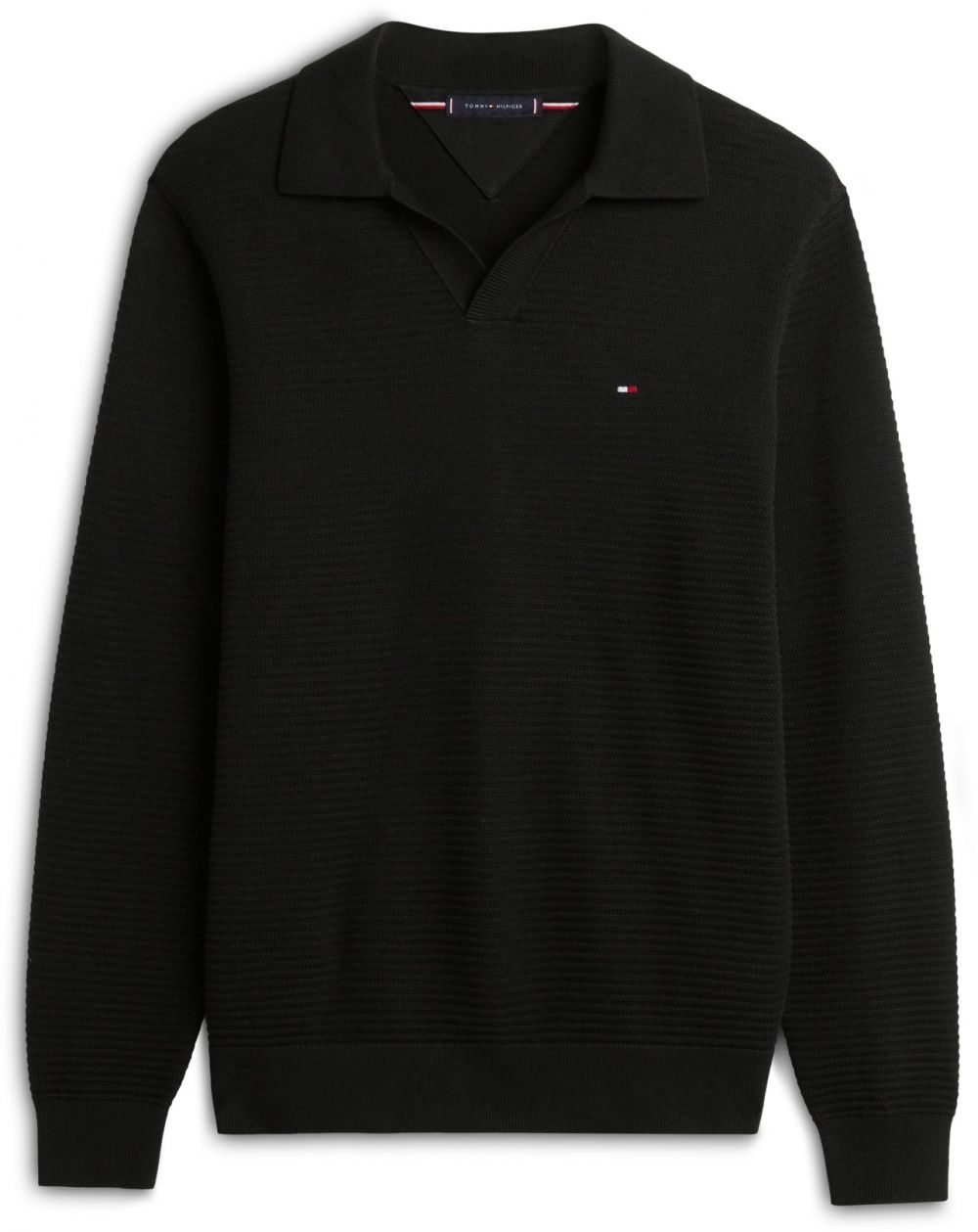 TOMMY HILFIGER Sveter 'JOHNNY'  čierna