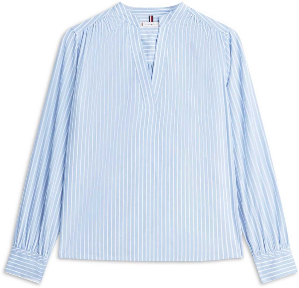 TOMMY HILFIGER Blúzka  svetlomodrá / biela