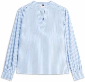 TOMMY HILFIGER Blúzka  svetlomodrá / biela