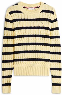 TOMMY HILFIGER Sveter  námornícka modrá / žltá
