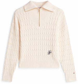 TOMMY HILFIGER Sveter  béžová