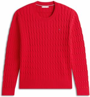 Tommy Hilfiger Curve Sveter  červená