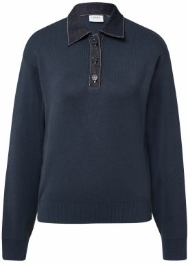 COMMA Sveter  tmavomodrá