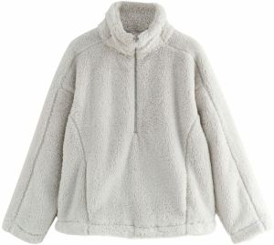 Next Flisová bunda  sivá