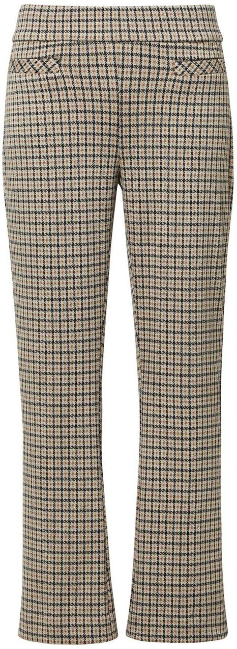 COMMA Nohavice  béžová / čierna