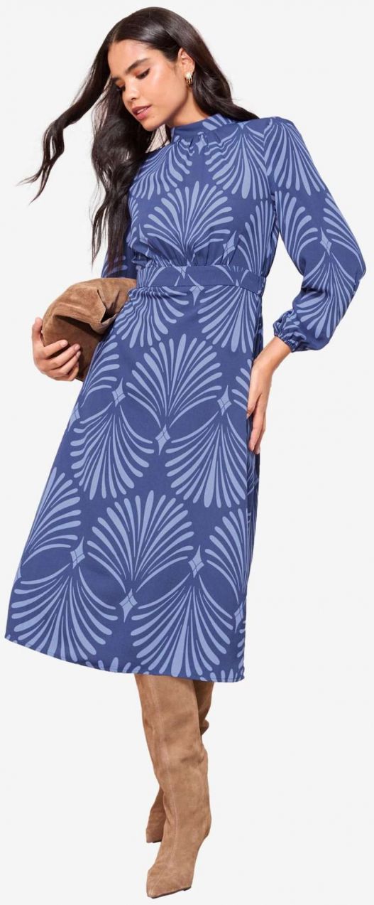 Friends Like These Šaty  modrá / svetlomodrá