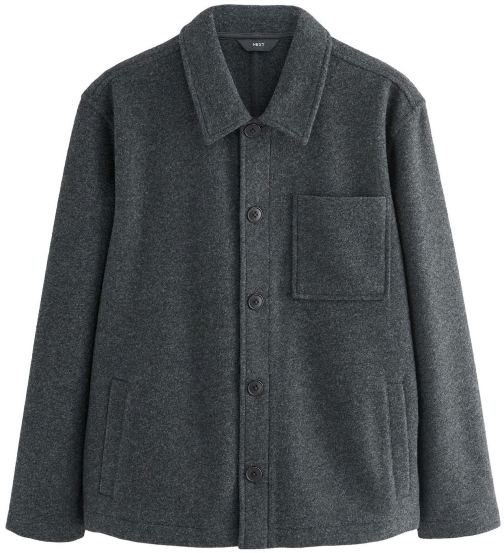 Next Flisová bunda  sivá