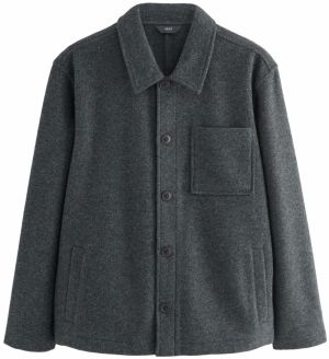 Next Flisová bunda  sivá