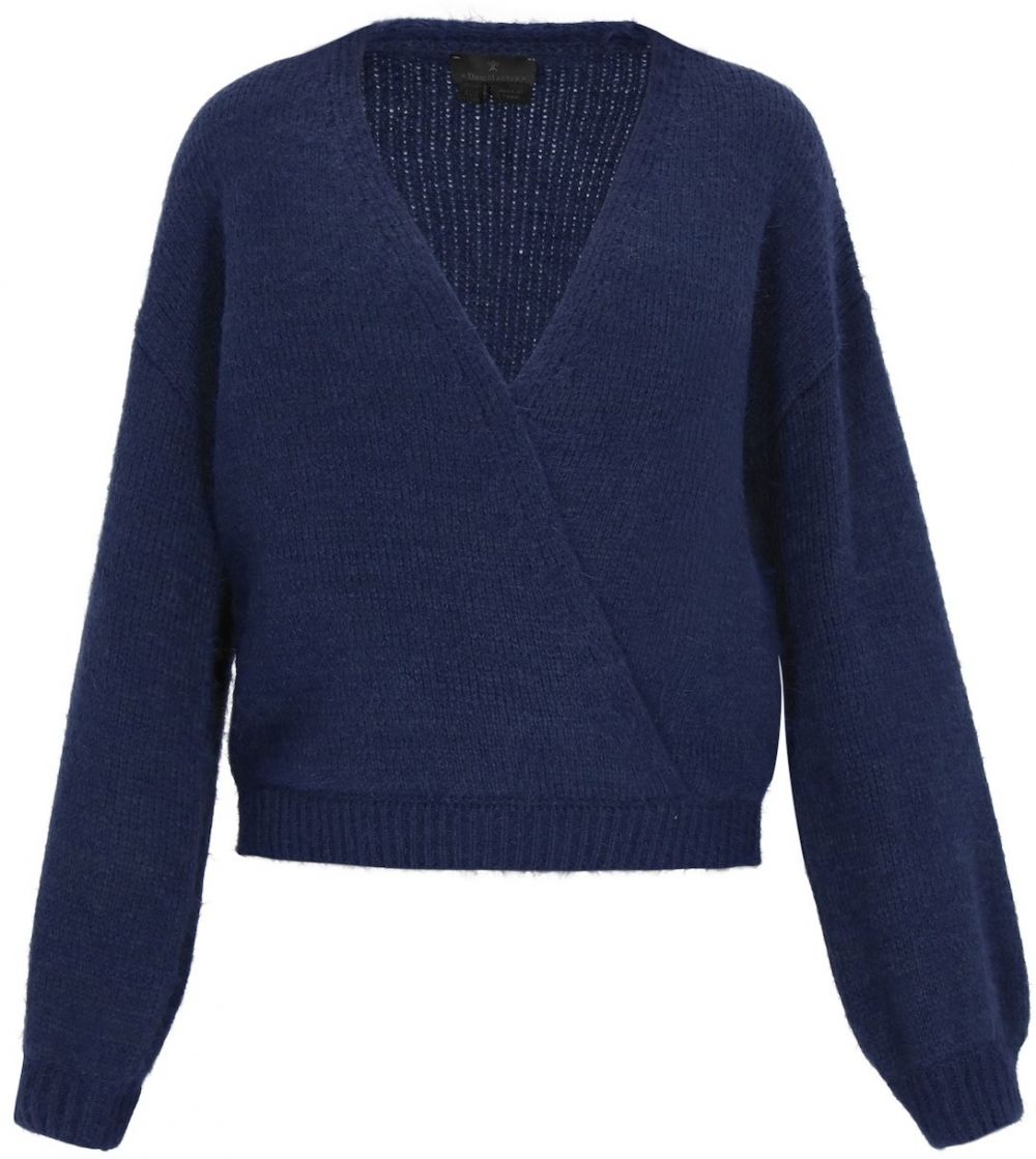 DreiMaster Klassik Oversize sveter  námornícka modrá